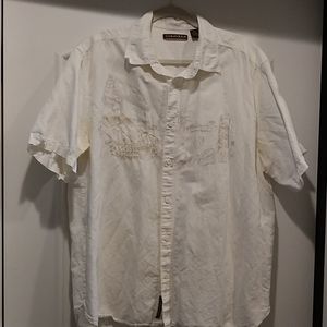 Mens off white shirt